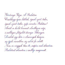 Pennonia Kékfény Blue Light Ink Bottle (60ml) - A Close-Up Of A Text On Paper | EndlessPens