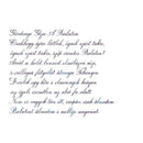 Pennonia Kékfestő Embroidery Blue Ink Bottle (60ml) - A Close-Up Of A Text On Paper | EndlessPens