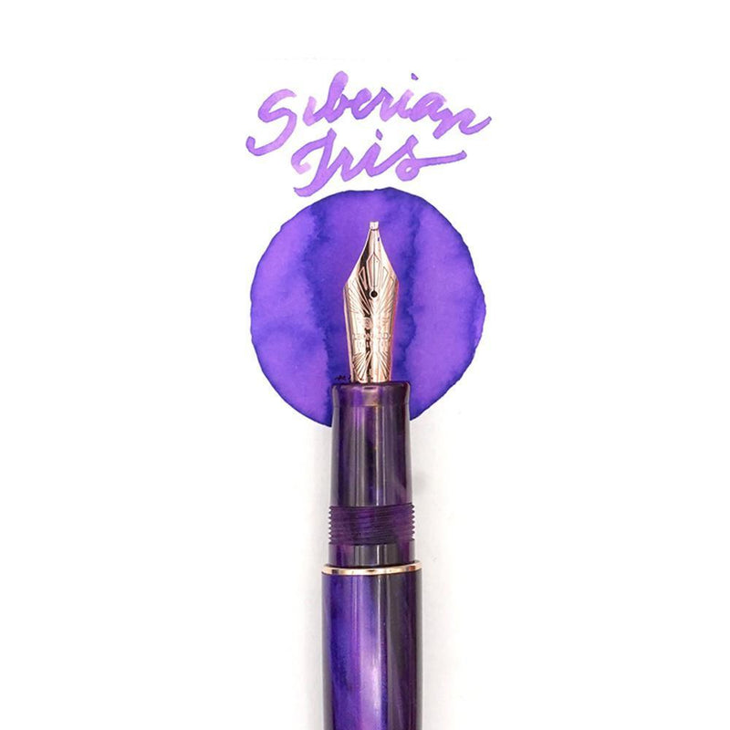 Pennonia × @nibsandflourishes Garden Delights: Siberian Iris Ink Bottle (30ml)