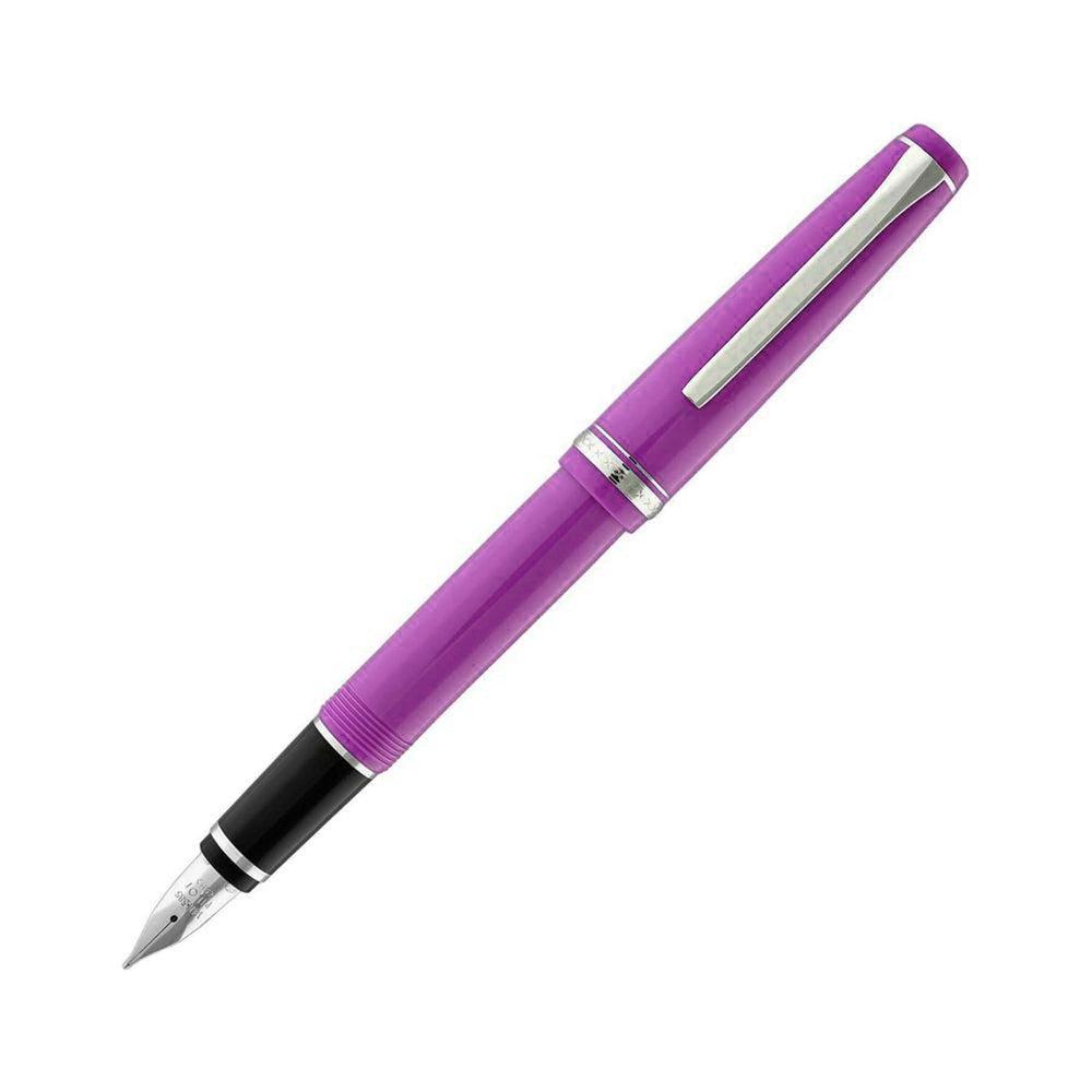 Pilot Falcon Fountain Pen Purple + Silver