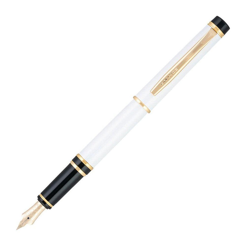 Pilot Grance Fountain Pen - Pearl White | EndlessPens