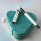 Pilot Grance Fountain Pen - White Pearl On Top Of Notebook and Case | EndlessPens