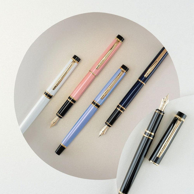 Pilot Grance Fountain Pen - Five Pens With Different Colors | EndlessPens