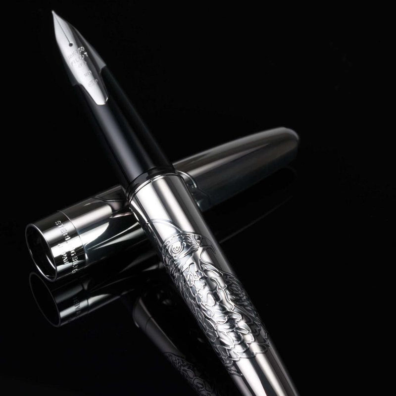 Pilot Fountain Pen - Sterling Silver - Hawk - No Cap