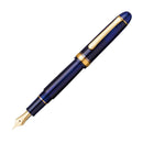 Platinum Century 3776 Fountain Pen - Chartres Blue Gold | EndlessPens