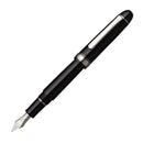 Platinum 3776 Century Fountain Pen - Music - Black Silver | EndlessPens Online Pen Store