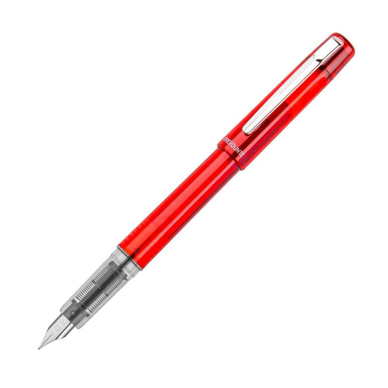 Platinum Prefounte Fountain Pen - Vermillion Orange | EndlessPens Online Pen Store