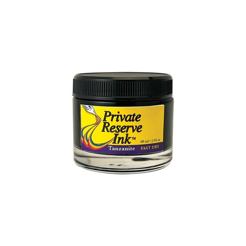 Private Reserve Ink Fast Dry Ink Bottle (60ml) - Tanzanite | EndlessPens