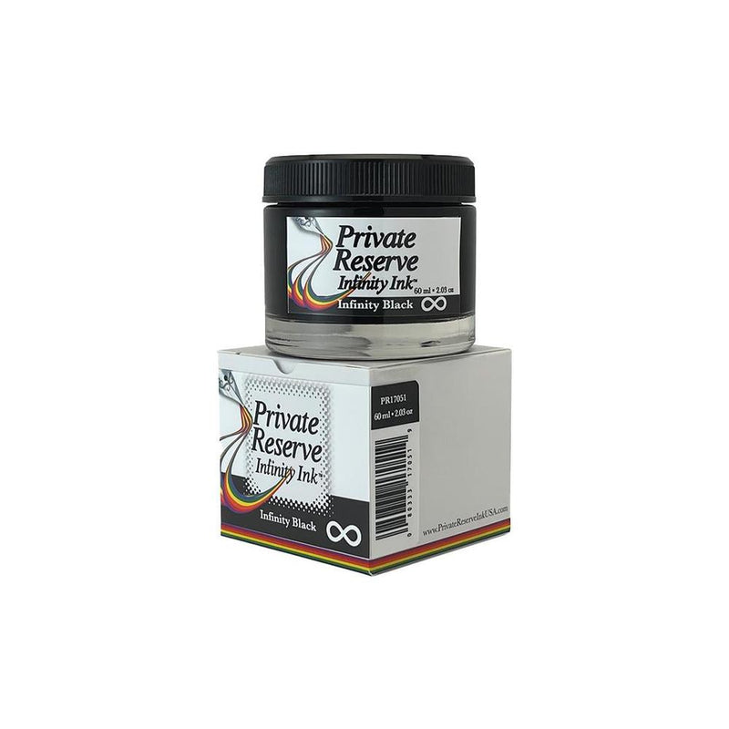 Private Reserve Ink Infinity Ink Bottle (60ml) - Infinity Black | EndlessPens