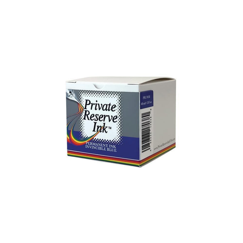 Private Reserve Ink Invincible Ink Bottle (60ml) - Blue in Box | EndlessPens