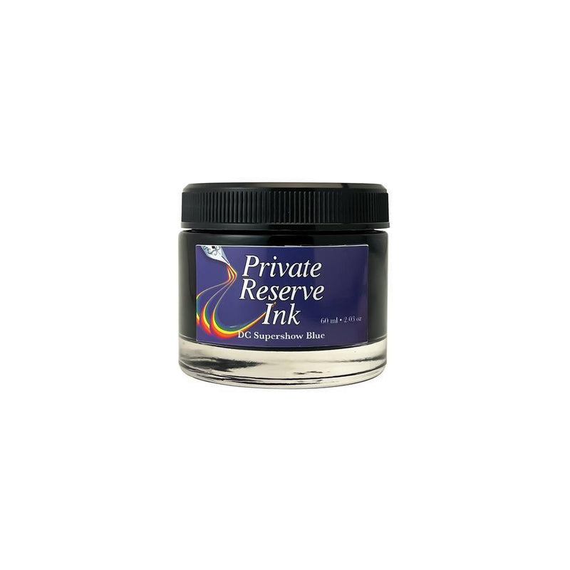 Private Reserve Ink Premium Inks Ink Bottle (60ml) - DC Supershow Blue | EndlessPens