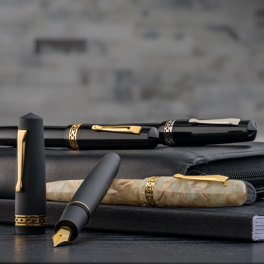 RADIUS® 1934 Settimo Nero Opaco (Black Matte) Fountain Pen | EndlessPens