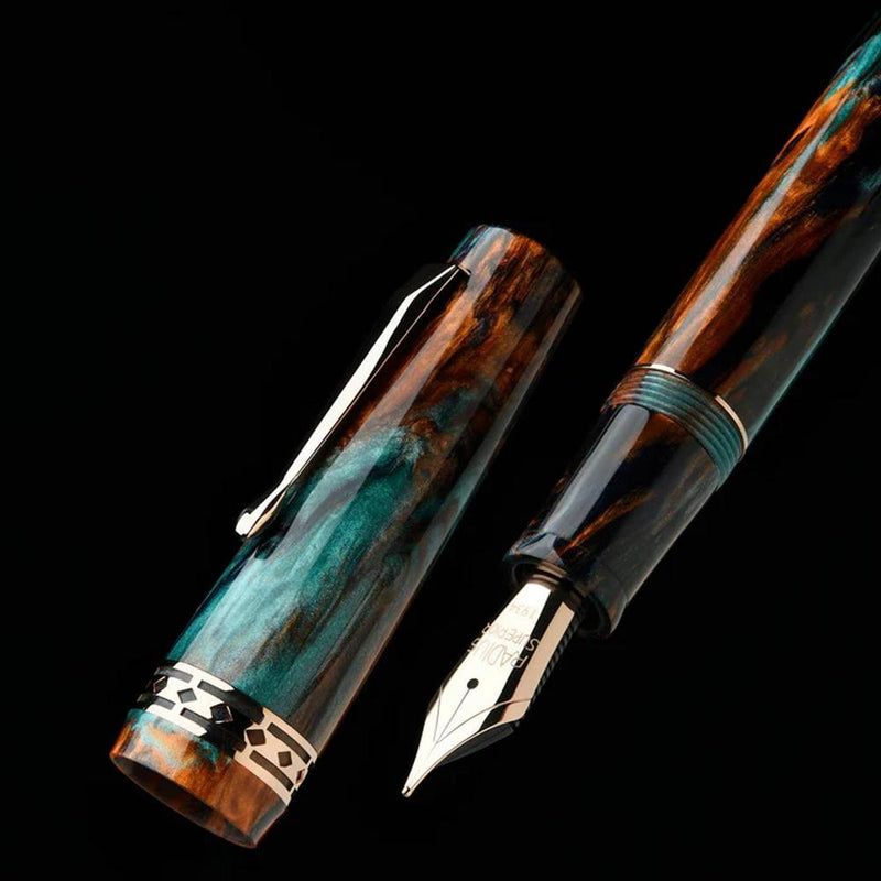 RADIUS® 1934 Fountain Pen - Settimo - Bohemian Twilight Rose Gold