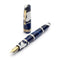 Leonardo RADIUS® 1934 Settimo Cielo Blu Fountain Pen - Gold - Cap and Nib