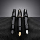 Leonardo RADIUS® 1934 Settimo Nero Lucido (Black Glossy) Fountain Pen