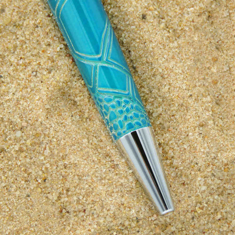 Retro 51 Tornado Rescue Sea Turtle Ballpoint Pen - Hidden Tip