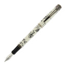 Retro 51 Tornado 100 Aker Wood Fountain Pen (Front View)