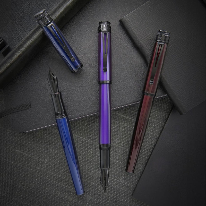 Retro 51 Tornado™ Stealth Lacquer Fountain Pen | EndlessPens