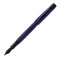 Retro 51 Tornado™ Stealth Lacquer Fountain Pen - Midnight Purple With Exposed Nib On White Background | EndlessPens