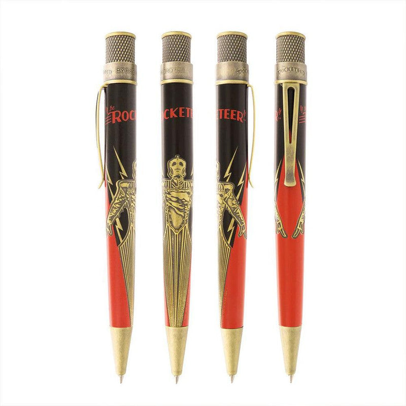 Retro 51 Rocketeer Pen Collector’s Gift Set - Four Pens In White Background | EndlessPens