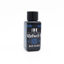 Retro 51 Blue Black Ink Bottle (30ml) - Ink Bottle On White Background | EndlessPens