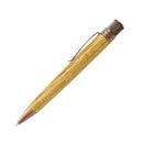 Retro 51 Tornado™ Woodworks Bourbon Barrel Rollerball Pen - Pen Leaning Right On White Background | EndlessPens