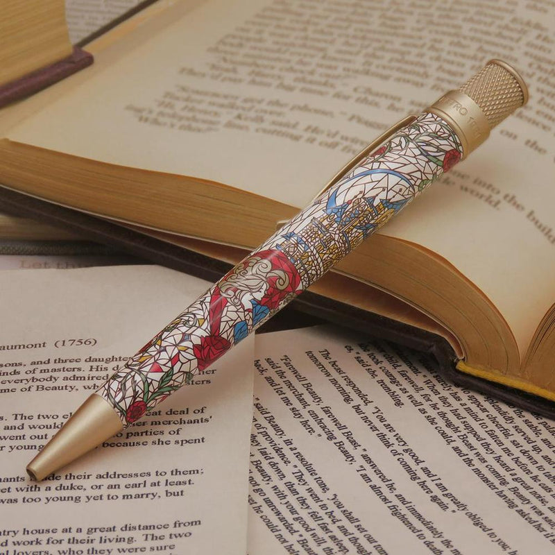 Retro Rollerball Pen - Tornado™ Literary Collection - Beauty and The Beast