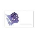 Robert Oster Community Ink Ube Truffle Ink Bottle (50ml) - Ink Sample Shade On White Paper | EndlessPens