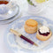 Sailor Tea Time #4 Afternoon Tea Scone Ballpoint Pen (0.5mm) - Pen and Two Pastries On Plate | EndlessPens