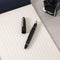 Sailor 1911 Casual L Gold Trim Fountain Pen in Muted Black with Cap Cover Detached | EndlessPens