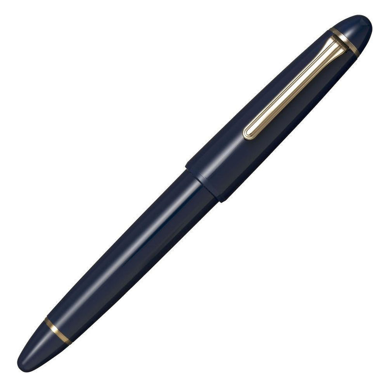 Sailor 1911 Casual L Gold Trim Fountain Pen in Muted Blue | EndlessPens