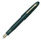 Sailor 1911 Casual L Gold Trim Fountain Pen in Muted Green with Nib Exposed | EndlessPens