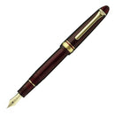 Sailor 1911 Light Gold Trim Fountain Pen - Shining Red | EndlessPens