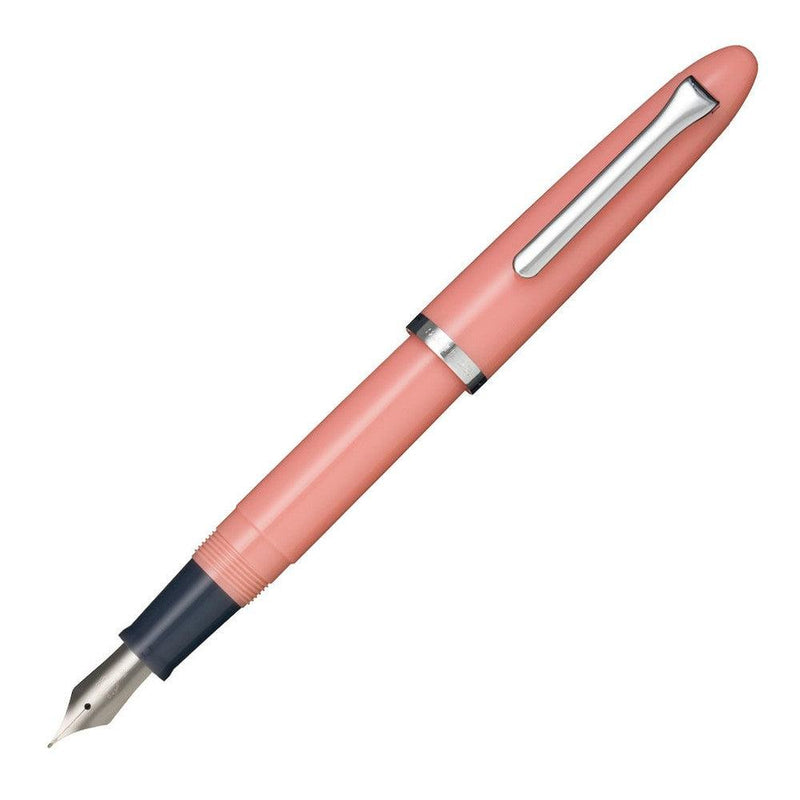 Sailor 1911 Profit Jr. Fountain Pen - Coral Pink with Nib Exposed | EndlessPens