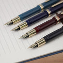 Sailor 1911L Casual Stable Fountain Pen - Four Fountain Pens with Nibs Exposed | EndlessPens