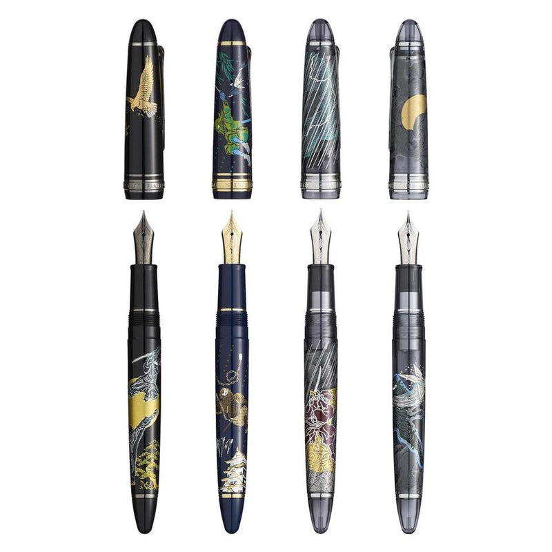 Sailor Fountain Pen - 1911L Ninja Yuubi Maki-e 2nd Edition - Limited Edition (2025)