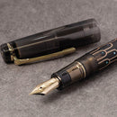 Sailor Classic Ko Ala SV Fountain Pen - Pen Separated From Body Exposing Nib | EndlessPens