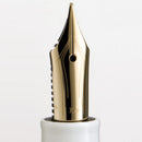 Sailor Classic Ko Bamboo Mesh Fountain Pen - Close Up Of Nib Material | EndlessPens