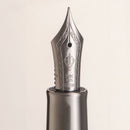 Sailor Cylint Colored Stainless Steel Fountain Pen - Close Up View of the Nib | EndlessPens