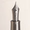 Sailor Cylint Colored Stainless Steel Fountain Pen - Close Up View of the Nib | EndlessPens