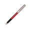 Sailor Hi-Ace Neo Fountain Pen (Blister Packaging) - Red Pen Variant Leaning Right In White Background | EndlessPens