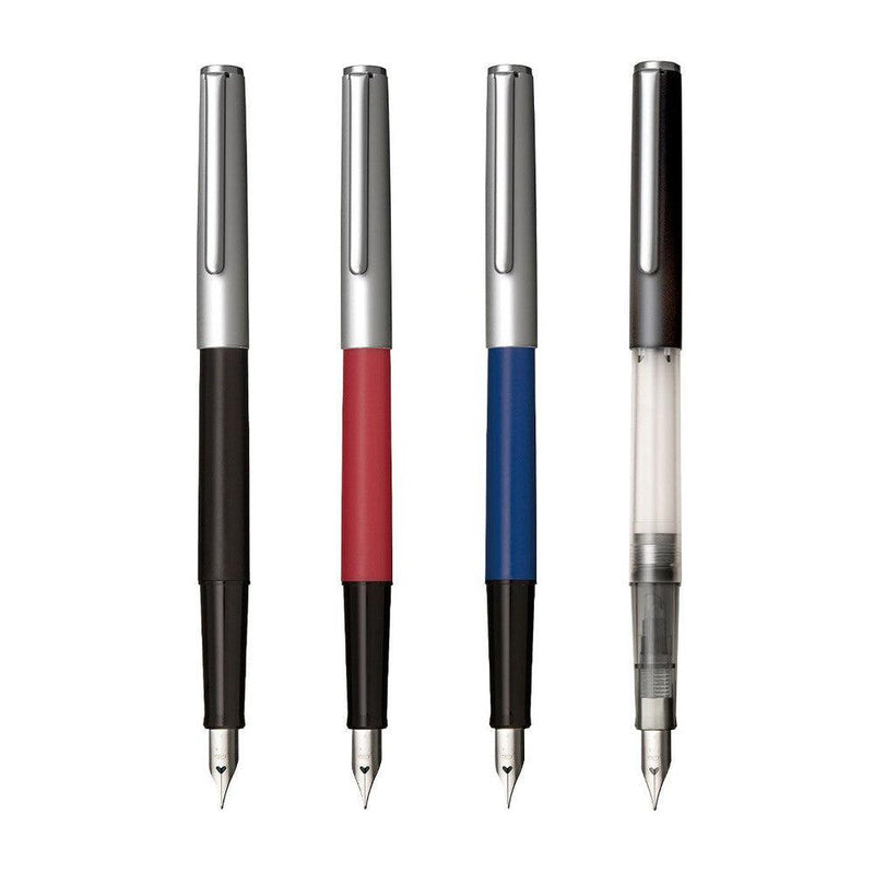 Sailor Hi-Ace Neo Fountain Pen - Four Pen Variants On White Background | EndlessPens