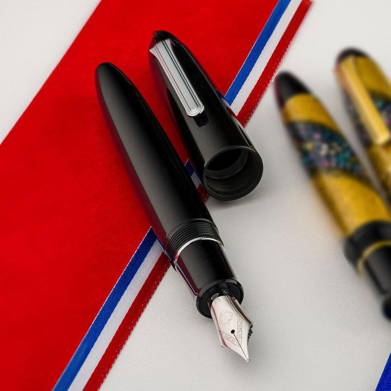 Sailor Fountain Pen - KOP Ebonite Silver