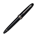 Sailor Naginata Togi Black Trim Fountain Pen - Pen With Cap Cover On White Background | EndlessPens