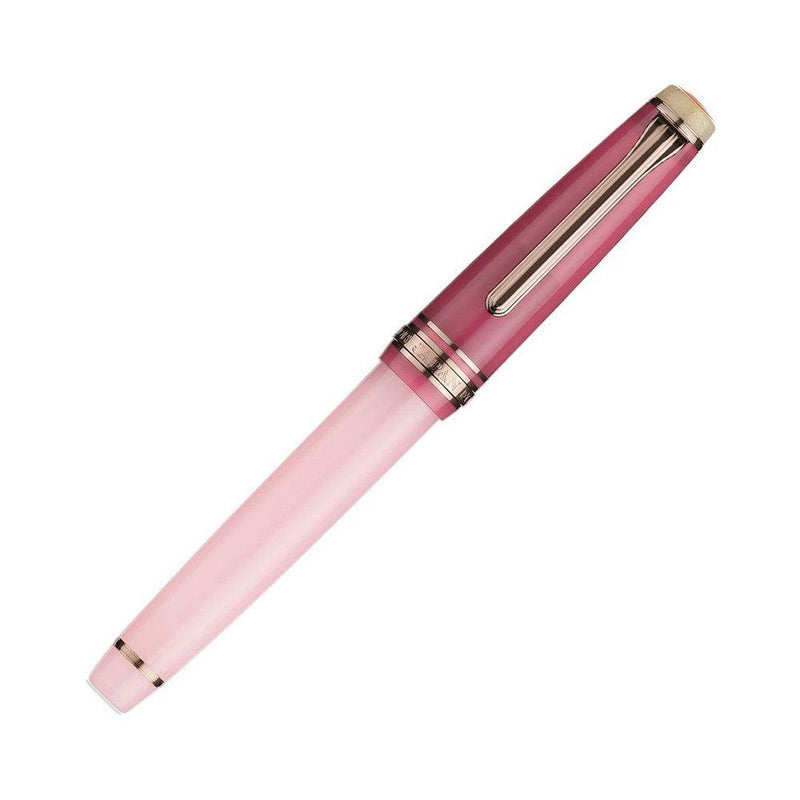 Sailor Dried Flower Fountain Pen - Pink Rose With Nib Exposed | EndlessPens