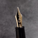Sailor Fountain Pen - Specialty Nib - Naginata Togi - 1911 KOP Ebonite | EndlessPens Online Pen Store (Uncapped and Posted)