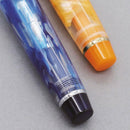 Sailor Veilio 3rd Edition Fountain Pen - Pearl Orange And Pearl Blue On Gray Background | EndlessPens