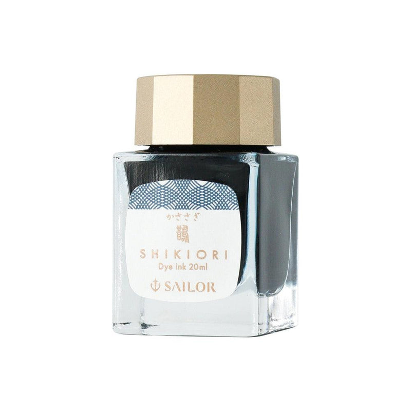 Sailor Shikiori Japanese Fairy Tales Ink Bottle - (20ml) - Forbidden Treasure Chest - Magpies