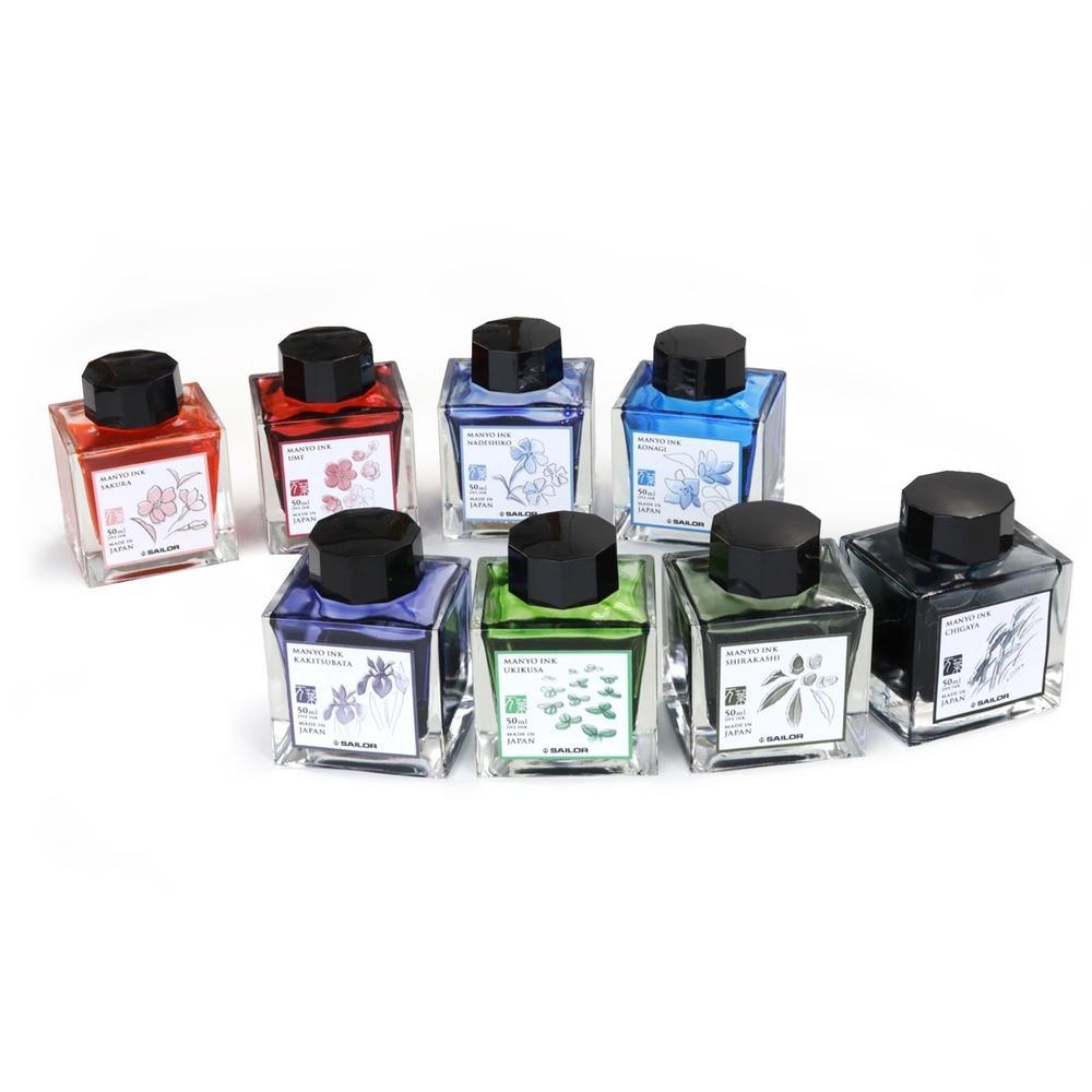 Sailor Manyo Ink Bottles 2nd Release | EndlessPens
