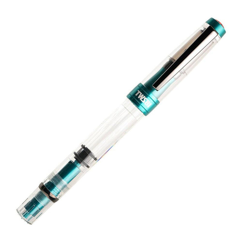 TWSBI Fountain Pen - 580ALR Caribbean with Onyx (2024)